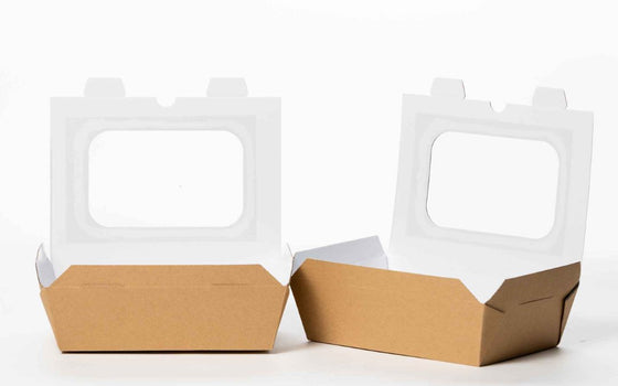 Kraft Paper Food Boxes.