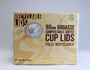 Bagasse Lids for 12oz Coffee Cups