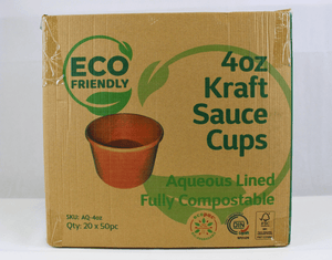 Aqueous Kraft 4oz Sauce Cups