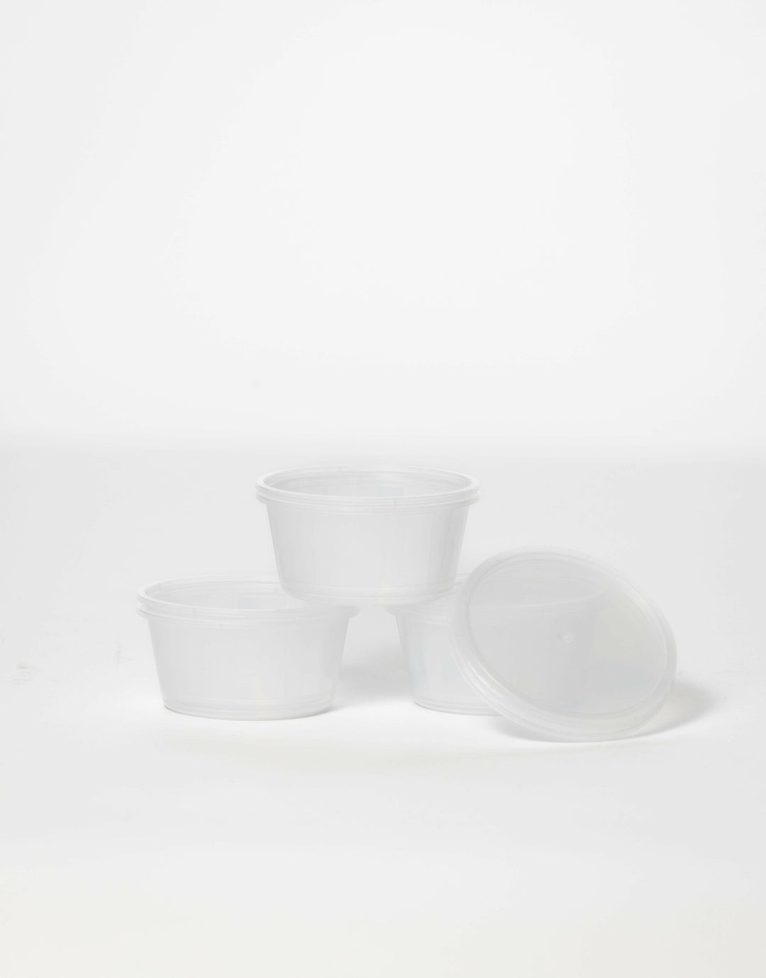 2oz Plastic Sauce Cups & Lids - Smart Choice.