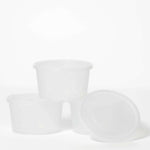 16oz Round Plastic Food Containers & Lids - Smart Choice