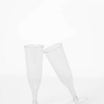 Champagne Glasses - 2 piece