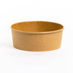 1300ml Round Kraft Street Food Bowls