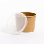 12oz Kraft Food Cups & Lids