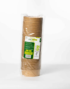 500ml Round Kraft Street Food Bowls.