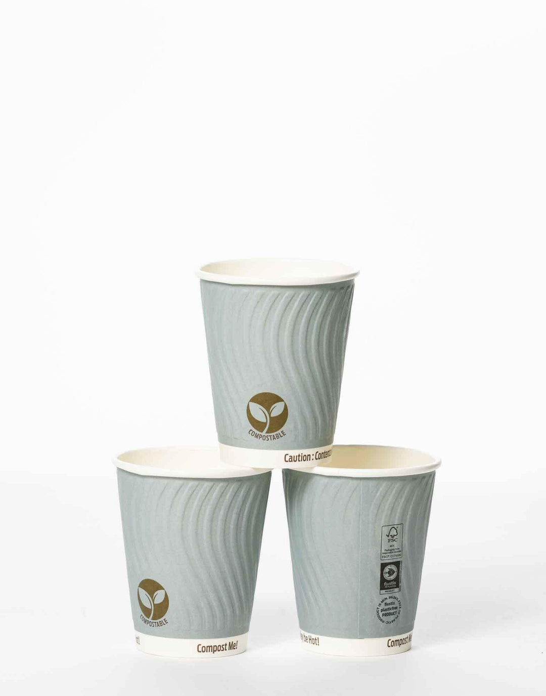 8oz Compostable Hot Drinks Cups.