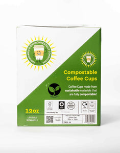 12oz Compostable Hot Drinks Cups - 3